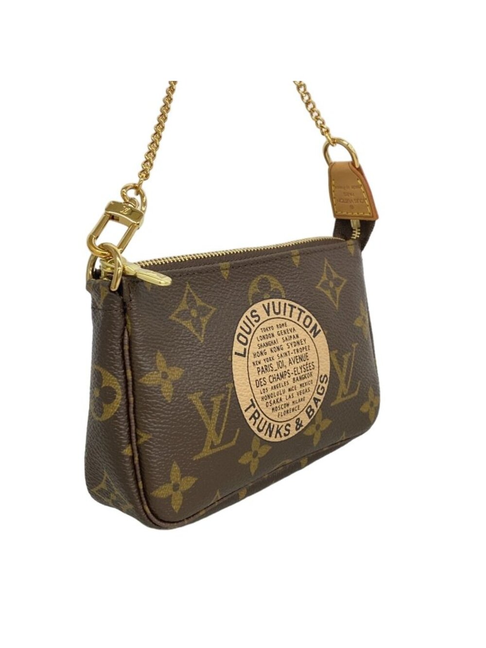 Louis Vuitton Pouch Monogram Mini Pochette Brown - Picture 2 of 6